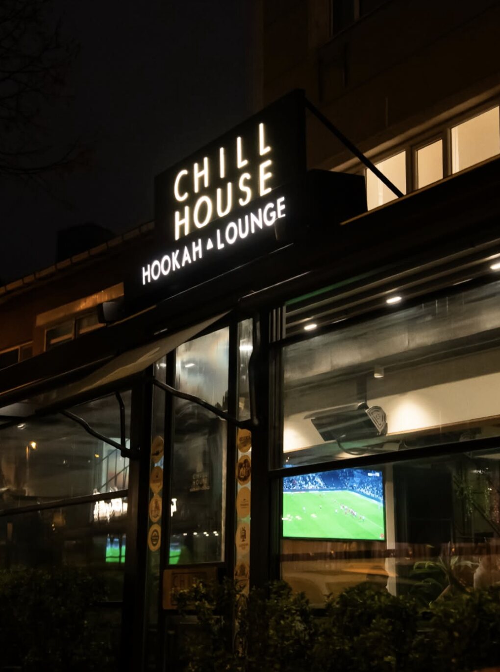 Chill House Fulya Beşiktaş dış cephe - hookah lounge ve maç yayını
